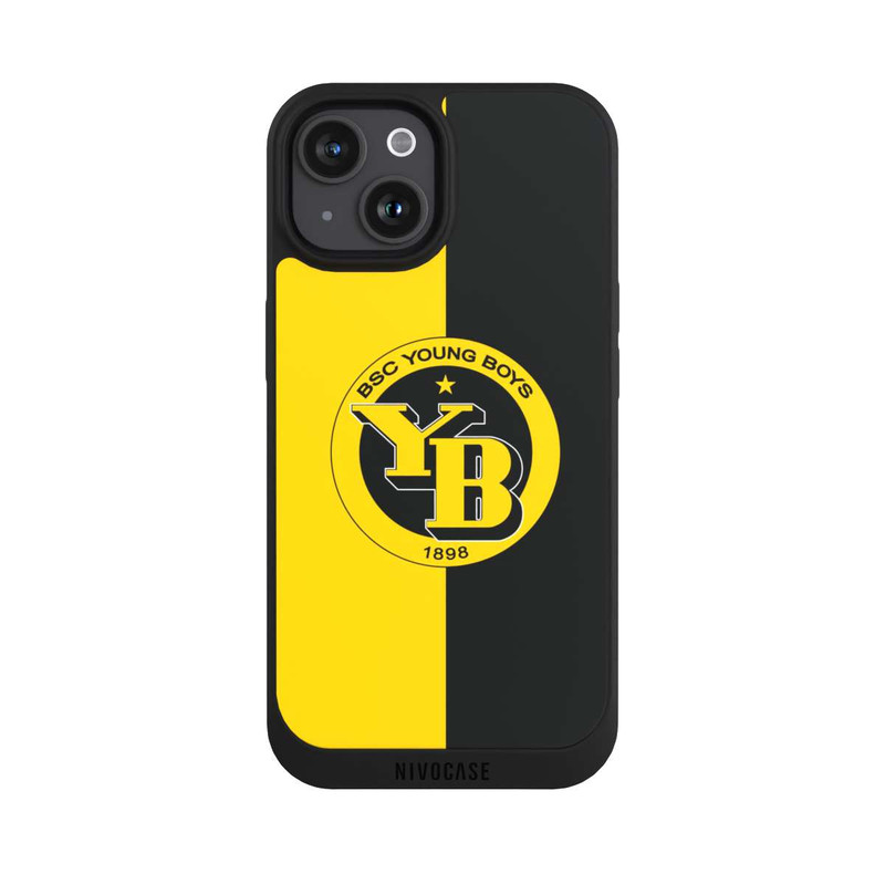 iPhone 15 NIVOpure BSC YB Gelb Schwarz