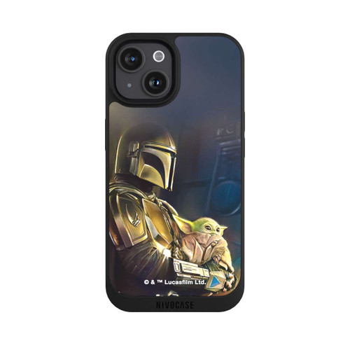 Apple iPhone 15 NIVOpure Mandalorian and Grogu inside Ship