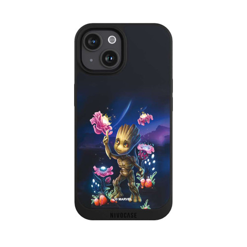 Apple iPhone 15 NIVOpure Baby Groot Blumen