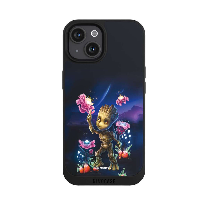 iPhone 15 NIVOpure Baby Groot Blumen