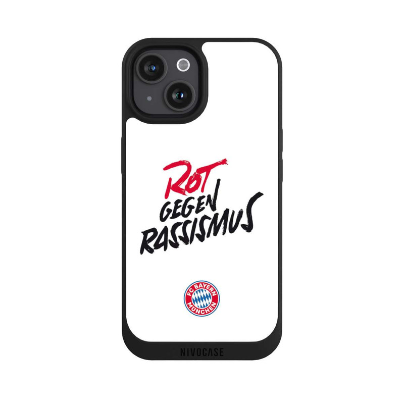 iPhone 15 NIVOpure FCB Rot gegen Rassismus