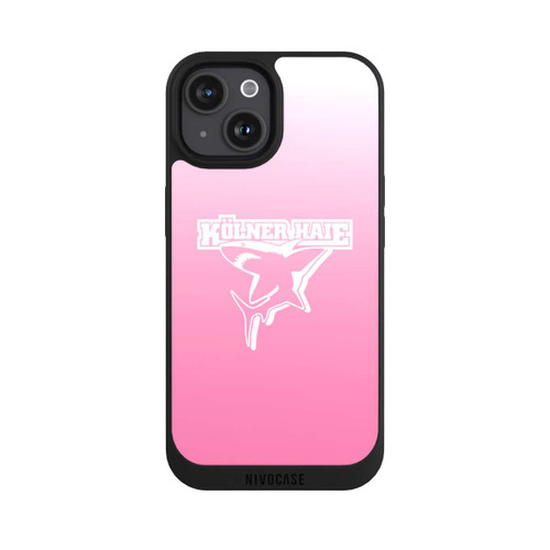 Apple iPhone 15 NIVOpure Kölner Haie Pink