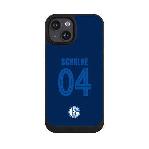 Apple iPhone 15 NIVOpure Schalke 04 Dunkelblau