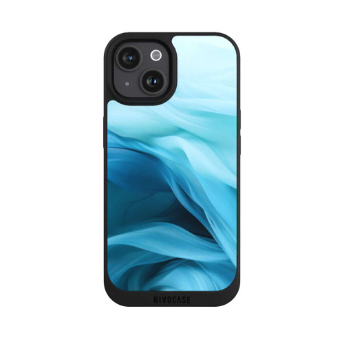 Apple iPhone 15 NIVOpure Smooth Blue Texture