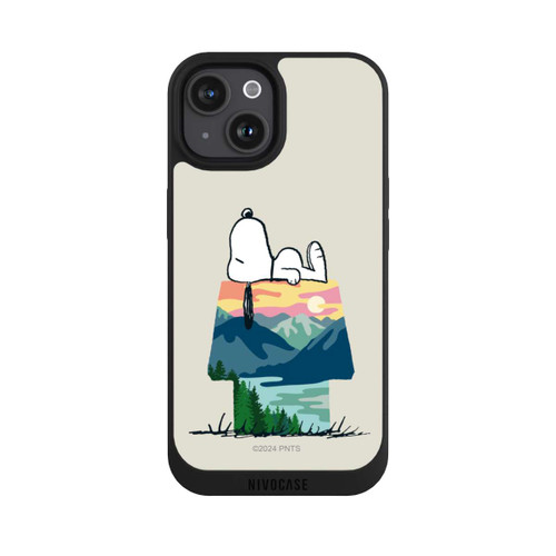 Apple iPhone 15 NIVOpure Snoopy Camping Hütte