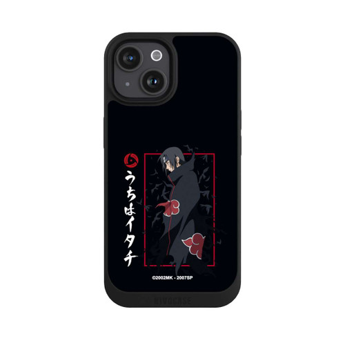 Apple iPhone 15 NIVOpure Itachi Krähen Schwarz