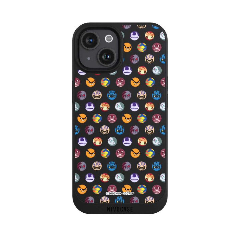 iPhone 15 NIVOpure Bijuu Muster Transparent