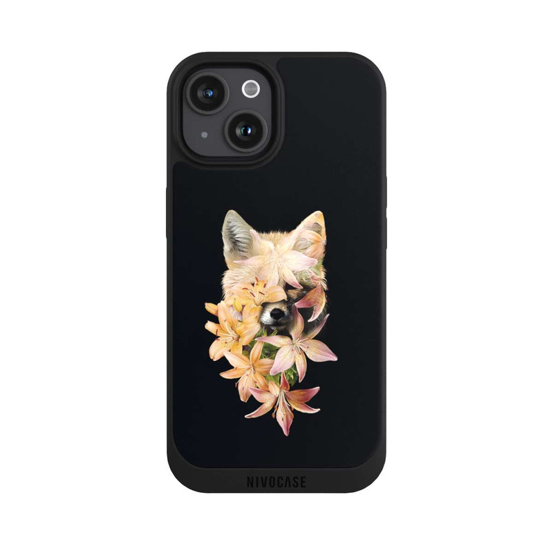 iPhone 15 NIVOpure Fleurs de renard