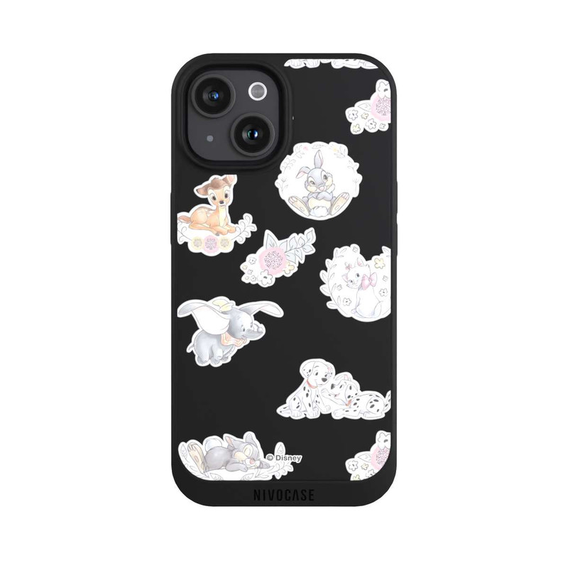 iPhone 15 NIVOpure Sentimental Heritage Pattern Transparent