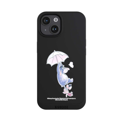 Apple iPhone 15 NIVOpure Winnie Pooh Eeyeore Find Happiness Transparent
