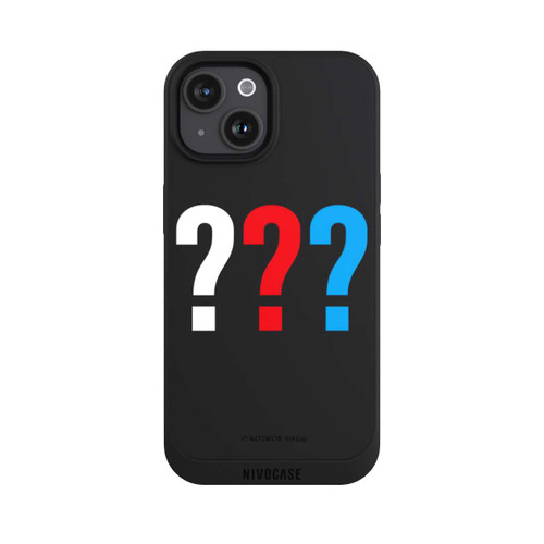 Apple iPhone 15 NIVOpure Die Drei Fragezeichen Logo Transparent