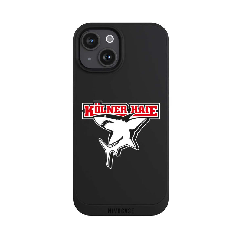 iPhone 15 NIVOpure Kölner Haie Logo Transparent