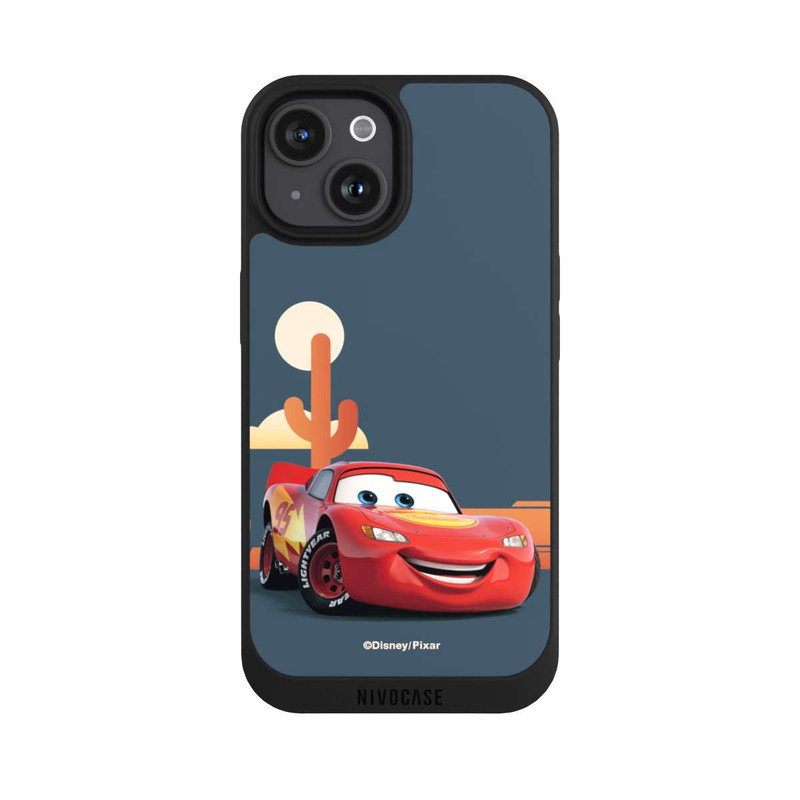 iPhone 15 NIVOpure Disney Cars Lightning McQueen Open Road