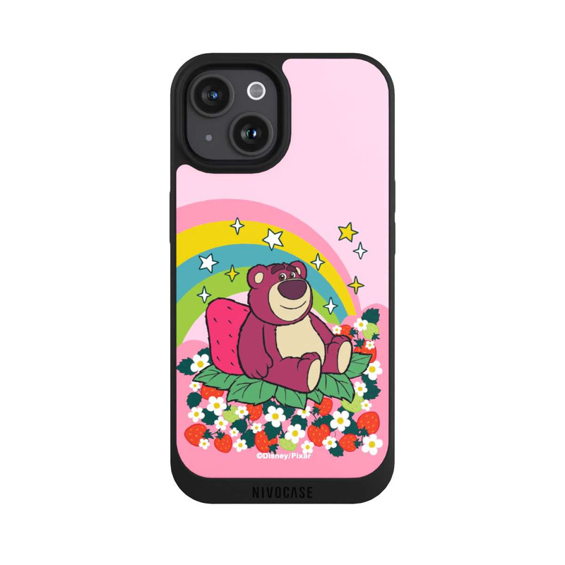 iPhone 15 NIVOpure Strawberry Rainbow