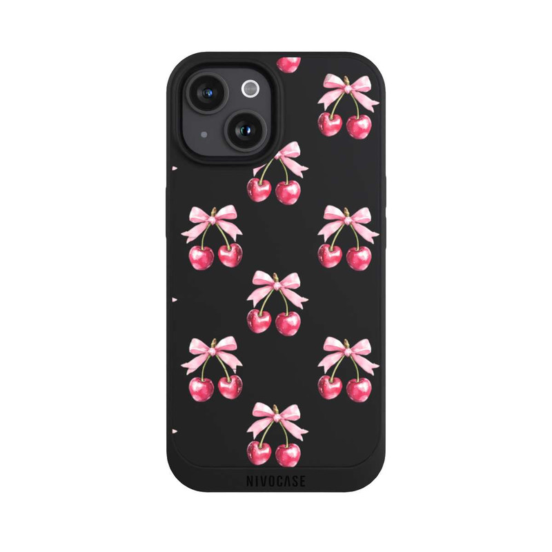 iPhone 15 NIVOpure Kirsche Schleife mit KI