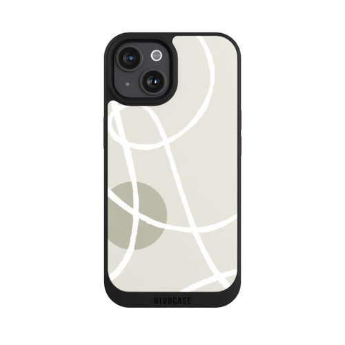 Apple iPhone 15 NIVOpure Laced Up Beige