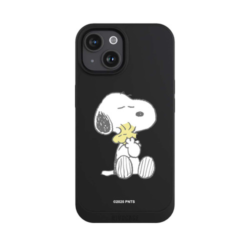 Apple iPhone 15 NIVOpure Snoopy And Woodstock Cuddling transparent