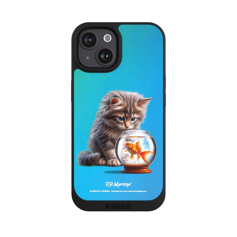 iPhone 15 NIVOpure Cat And Gold Fish