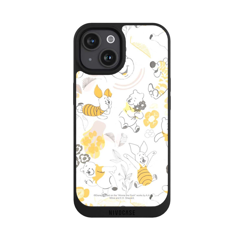iPhone 15 NIVOpure Winnie Puuh Spring Pattern