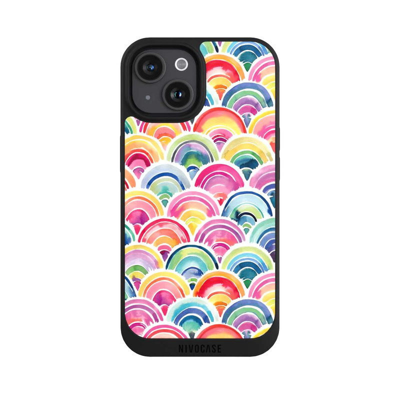 iPhone 15 NIVOpure Happy Summer Rainbow Scales