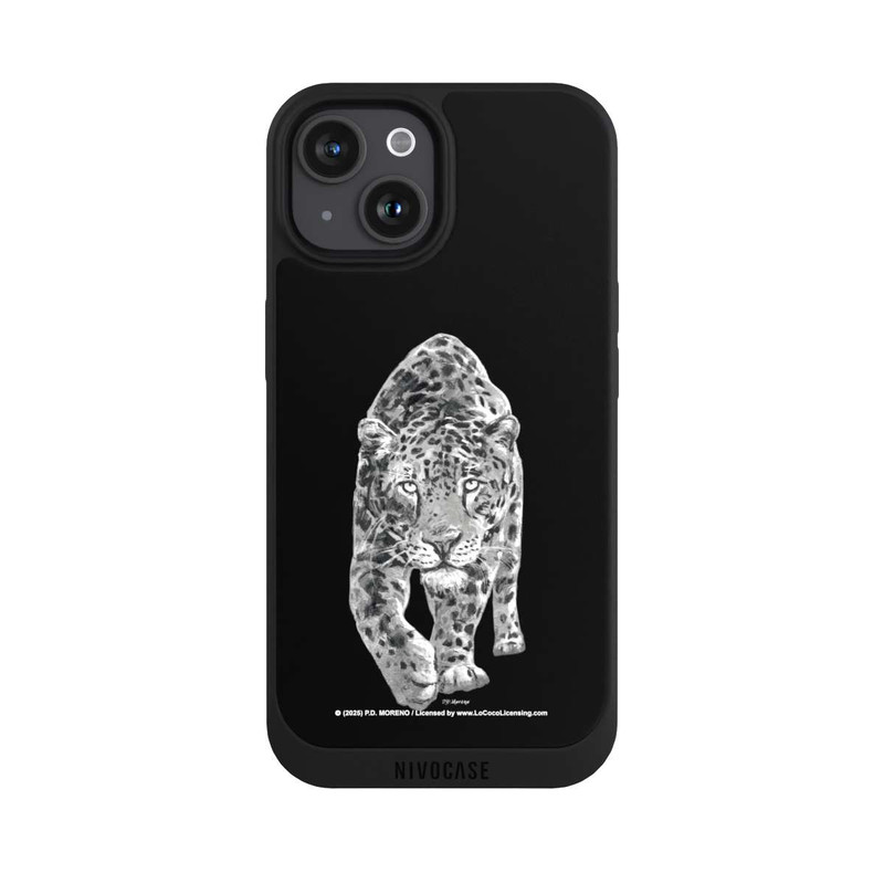 iPhone 15 NIVOpure Leopard black
