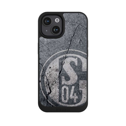 Apple iPhone 15 NIVOpure Schalke 04 Beton Look