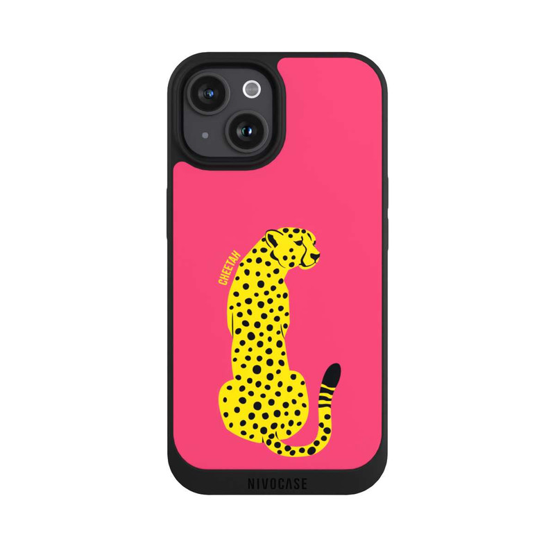 iPhone 15 NIVOpure Colourful Yellow Cat