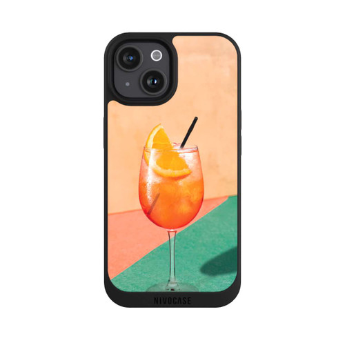 Apple iPhone 15 NIVOpure Cocktail Orange Green