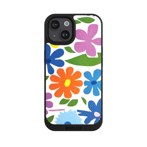 Apple iPhone 15 NIVOpure Matisse Groovy Flower Garden