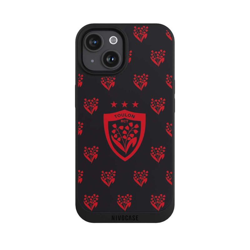 iPhone 15 NIVOpure Maiglöckchen Pattern Rot RCT