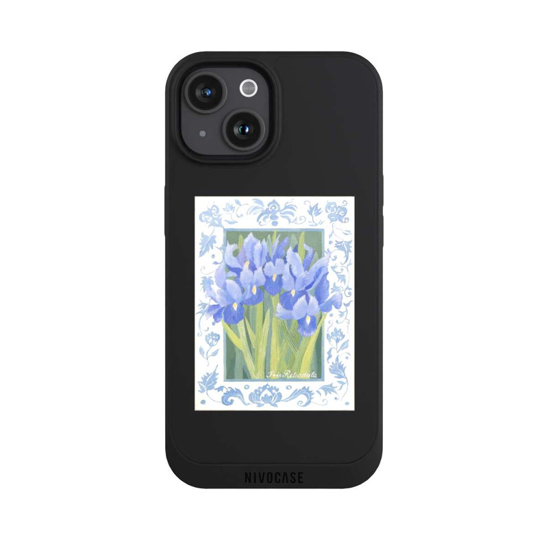 iPhone 15 NIVOpure Blue Iris, by Jennifer Abbott