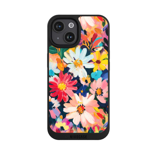 Apple iPhone 15 NIVOpure Frühlingsblumen Gemälde