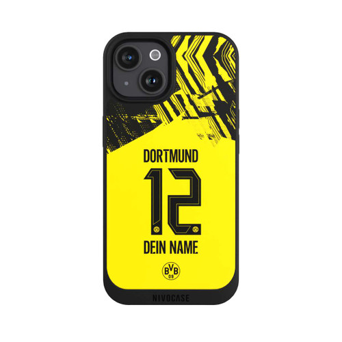 Apple iPhone 15 NIVOpure BVB Trikot Personalisierbar 25-26