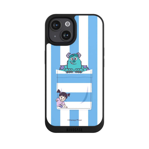 Apple iPhone 15 NIVOpure Monster AG Striped Pattern