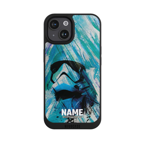Apple iPhone 15 NIVOpure Stormtrooper Watercolor Personalisierbar