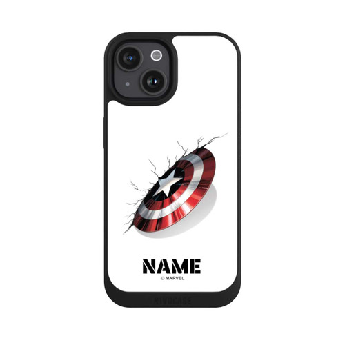 Apple iPhone 15 NIVOpure Captain America Shield Personalisierbar