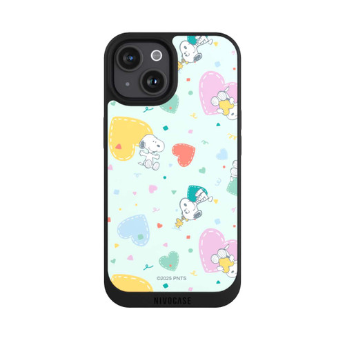 Apple iPhone 15 NIVOpure Snoopy Valentines Hearts