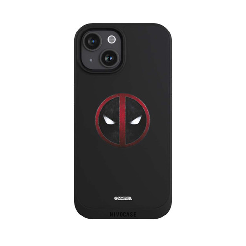 Apple iPhone 15 NIVOpure Deadpool Logo Transparent