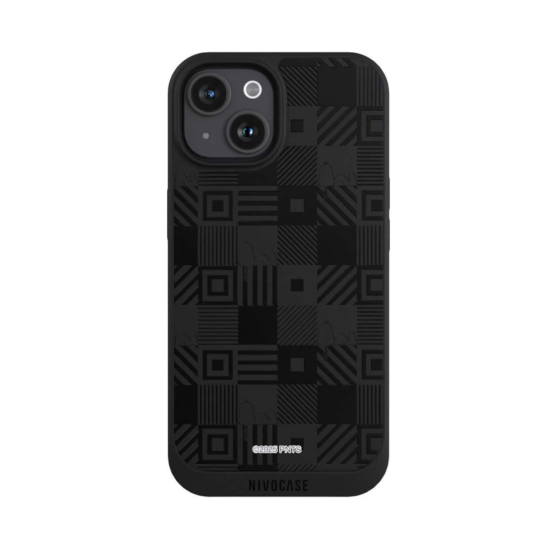 iPhone 15 NIVOpure Peanuts Pattern Transparent
