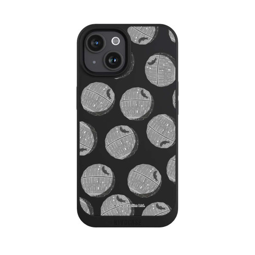 Apple iPhone 15 NIVOpure death-star-pattern-transparent