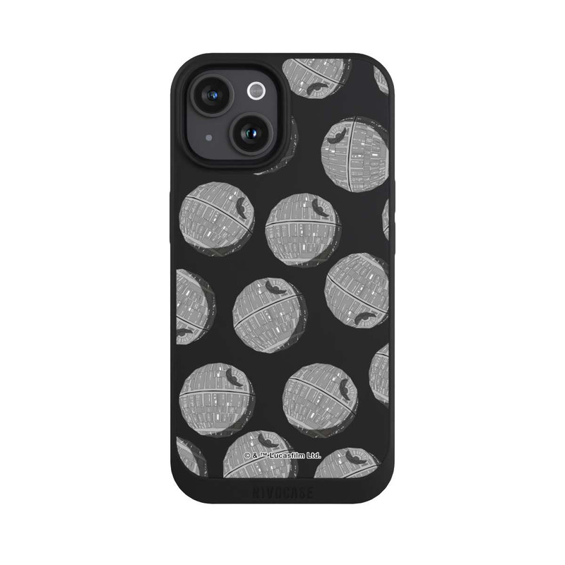 iPhone 15 NIVOpure death-star-pattern-transparent