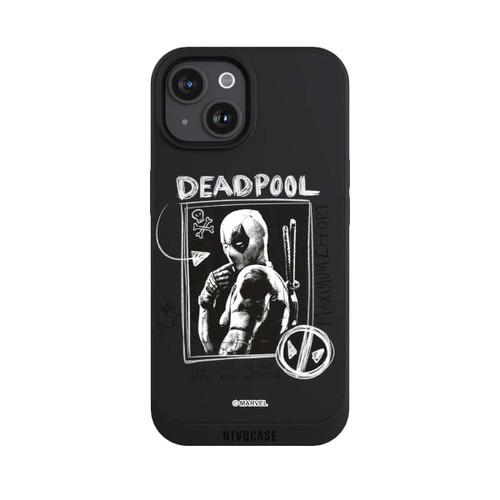 Apple iPhone 15 NIVOpure Deadpool Transparent
