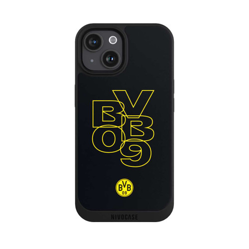 Apple iPhone 15 NIVOpure BVB09 Gelb Schwarz