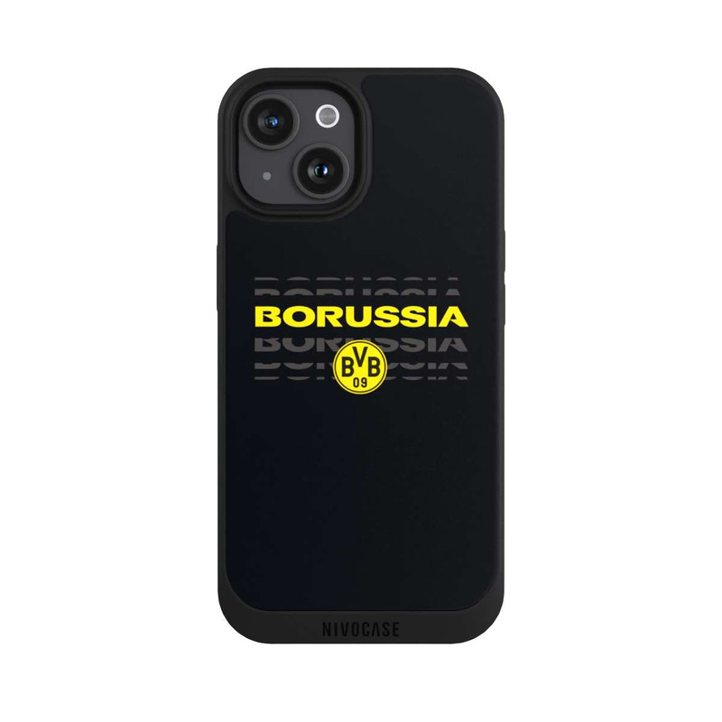 iPhone 15 NIVOpure Borrussia Jaune Noir
