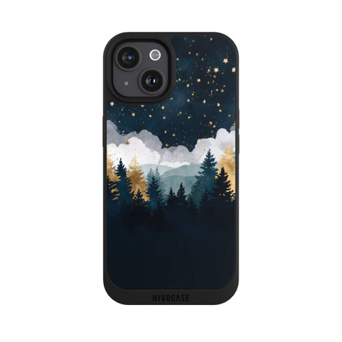 Apple iPhone 15 NIVOpure Indigo Night Forest