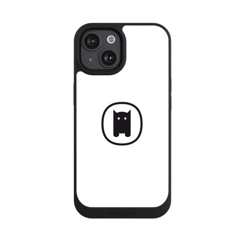Apple iPhone 15 NIVOpure Nivocase Logo Weiss