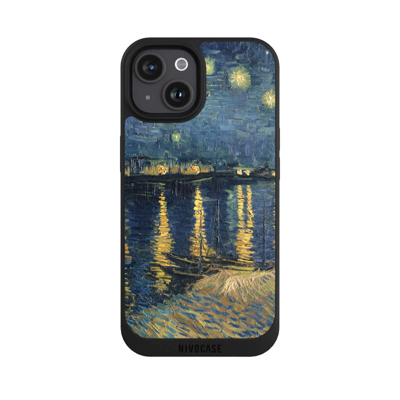 iPhone 15 NIVOpure Nuit Étoilée sur le Rhône