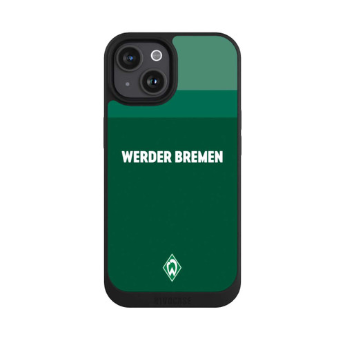 Apple iPhone 15 NIVOpure Werder Bremen Schriftzug Raute