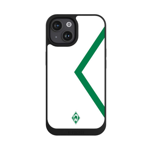 Apple iPhone 15 NIVOpure Werder Bremen Rautenelement Grün