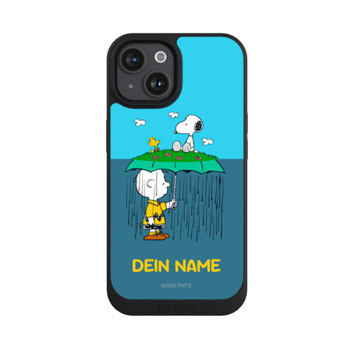 Apple iPhone 15 NIVOpure Charlie Brown Regen Personalisierbar